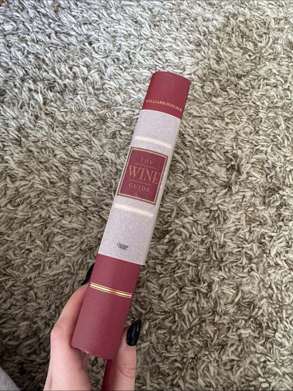 Williams Sonoma The Wine Guide Hardcover Wine Tasting & Pairing Book